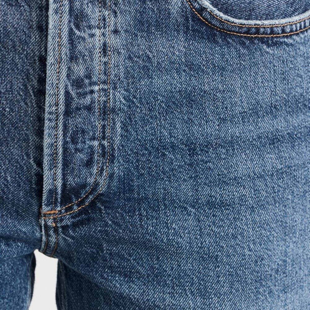 AGOLDE Riley Crop High Rise Straight Jeans - Picture 4 of 6